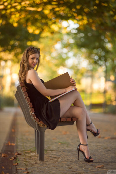 Stella Cox In Portugal Park Zishy