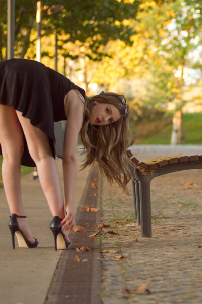 Stella Cox In Portugal Park Zishy