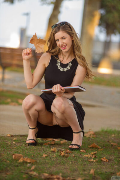 Stella Cox In Portugal Park Zishy