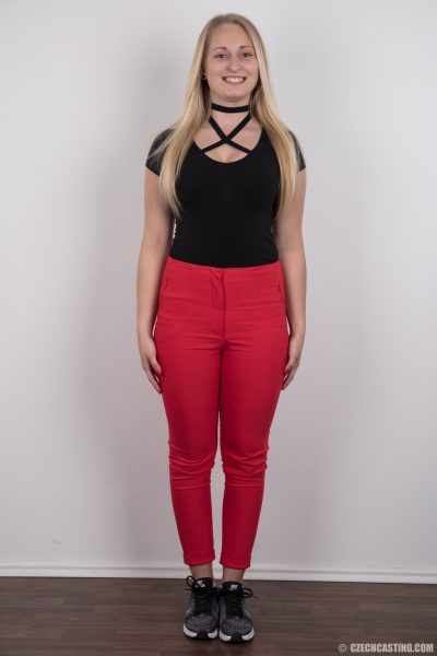 Tereza Perky Blonde Czech Casting