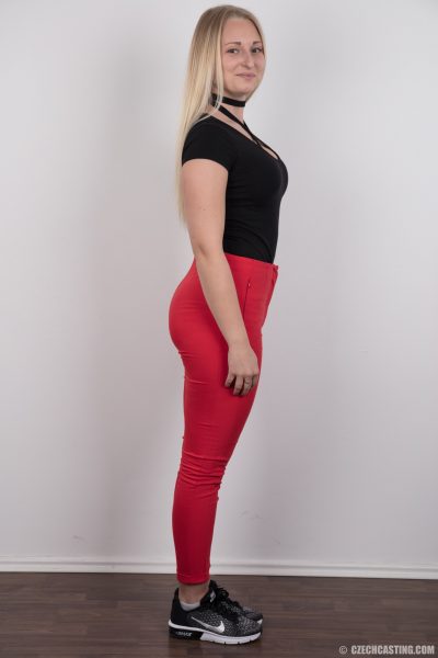 Tereza Perky Blonde Czech Casting