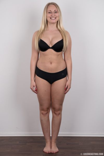 Tereza Perky Blonde Czech Casting